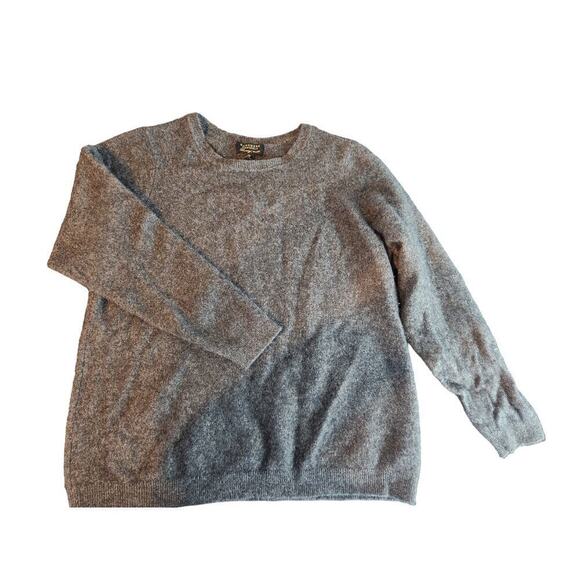 Charter Club Sweaters - Cashmere charter club luxury women's 1x  100% cashmere dark gray sweater